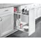 Rev-A-Shelf Steel, Gray, 11.75 in W, 24 in H, 21.69 in D, 21.69 in L, Gray 5322KB-BCSC-11-GR - alternate 2